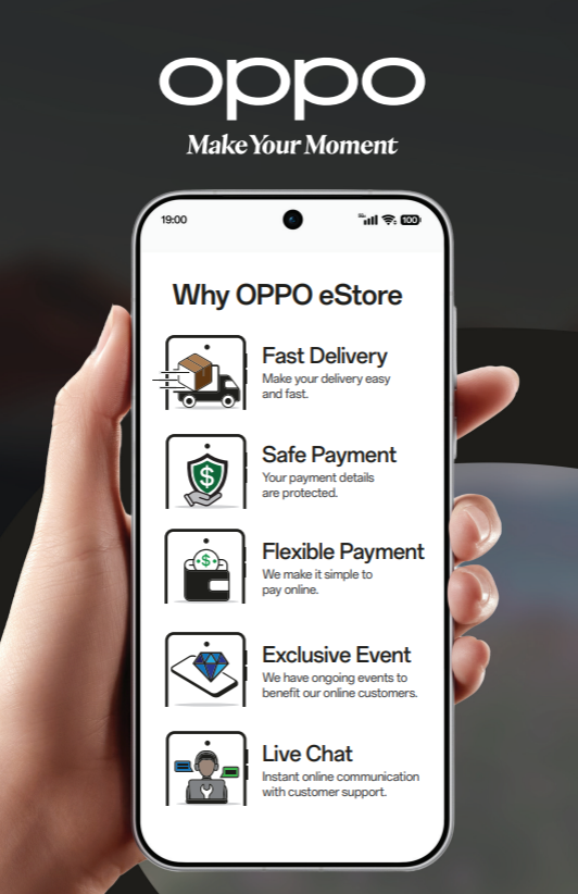 Stay tuned with OPPO!